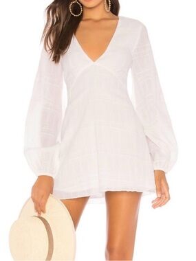 Tularosa White Ryland Mini Dress